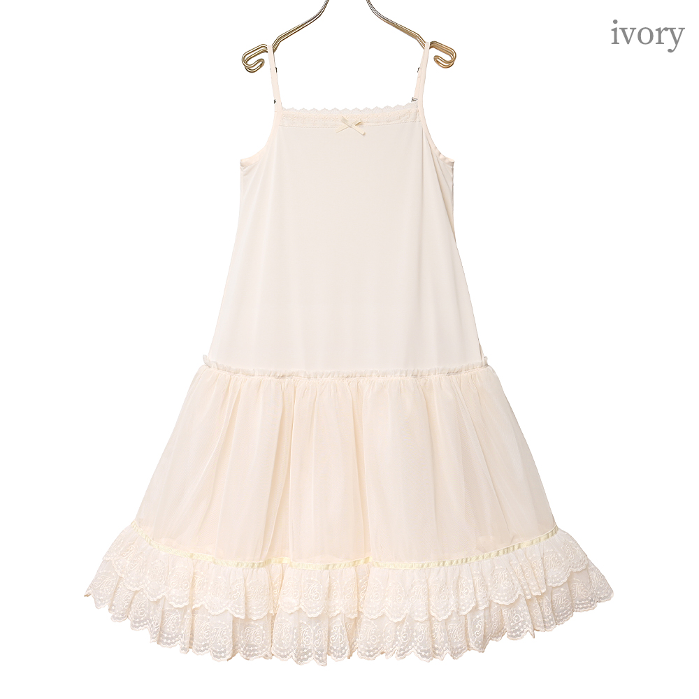 Melody Basket Melodyレースソフトパニエシュミーズ Melody Basket Melodyレースソフトパニエシュミーズ