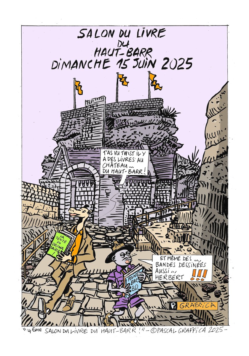 Réserver la date du 15 juin ; on y sera avec POINT BAR BD ! <a href="/strasbourg/">Strasbourg.eu</a> <a href="/ABD_Strasbourg/">Festival Strasbulles</a> <a href="/TourismeSaverne/">Tourisme Saverne</a> <a href="/HorizonsSaverne/">Horizons Saverne</a> <a href="/DNA_Saverne/">DNA Saverne</a> <a href="/PaysdeSavernePP/">Pays de Saverne PP</a>