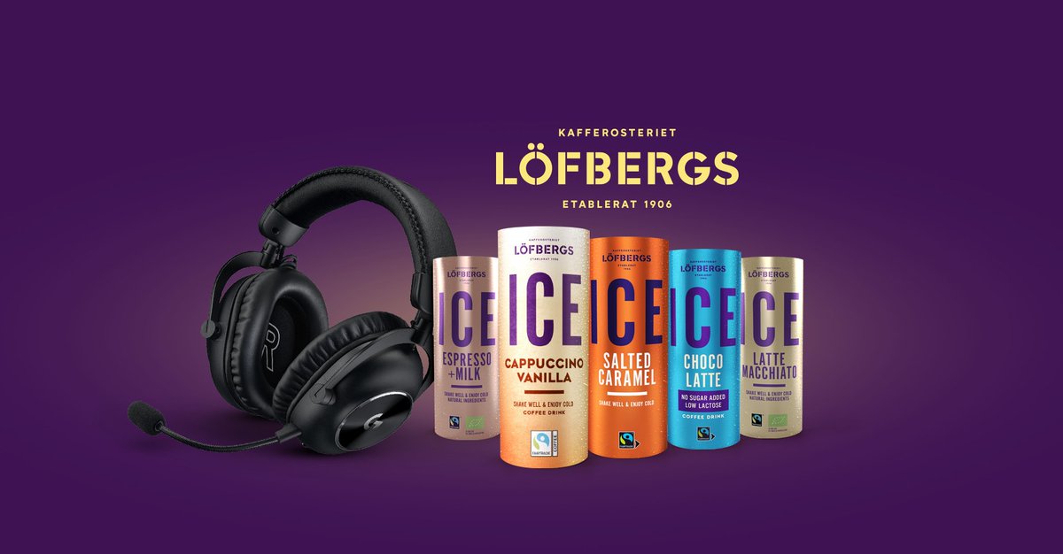 Arvonta käynnissä! 🔥 Voita Logitech G Pro X 2 Lightspeed -kuulokkeet ja 12-pack Löfbergs ICE -jääkahvia 🧊☕

Osallistu Instagramissa ➡️ instagram.com/p/DI3BM2Wq_rR/…

#esportsfi #arvonta #löfbergs #jääkahvi