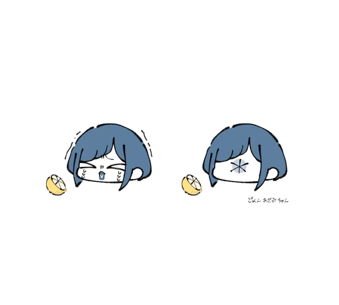 酸っぱいもの苦手なんだね…………#都市伝説描きたいセンター 