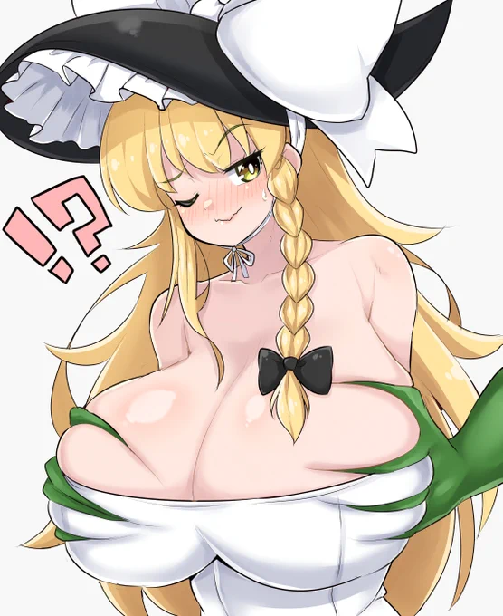 揉まれ魔理沙(八頭身 
