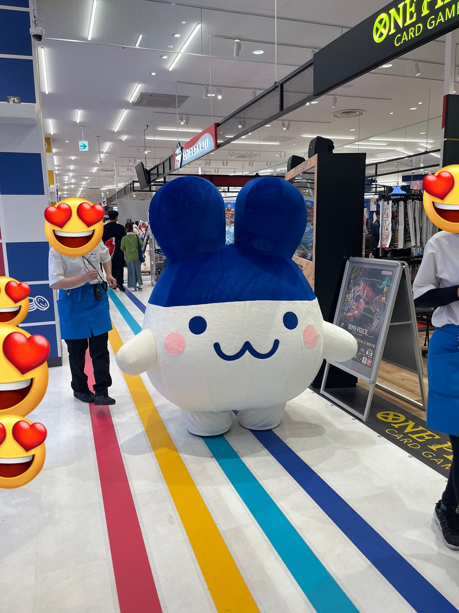 今日みみっちに会えた！( ✨▽✨)︎︎ #たまごっちのおみせ #mozo