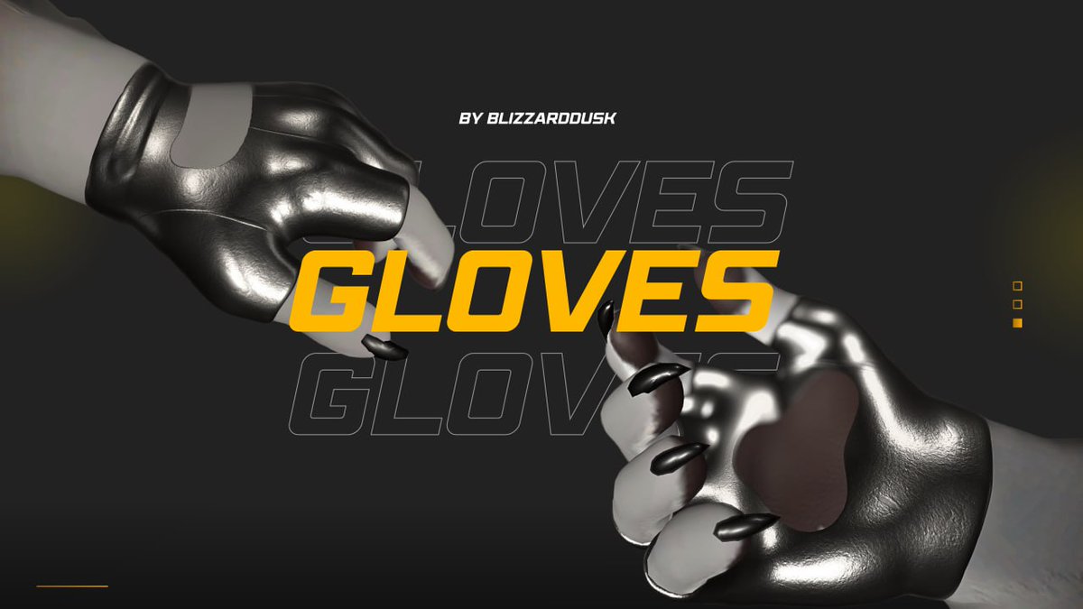 Blizzard_Dusk's tweet photo. I was forced to take down my gloves that I made with lots of love for u all because it breaks Tos.
So I decided to to make it free for every that owns the Wolfman.
U will be able to find it on the Wolfman Discord server enjoy.
And thanks for all the people that supported me🥰. https://t.co/AcwY9SMPAY