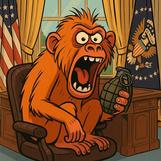 Трамп на рабочем месте в Овальном кабинете.