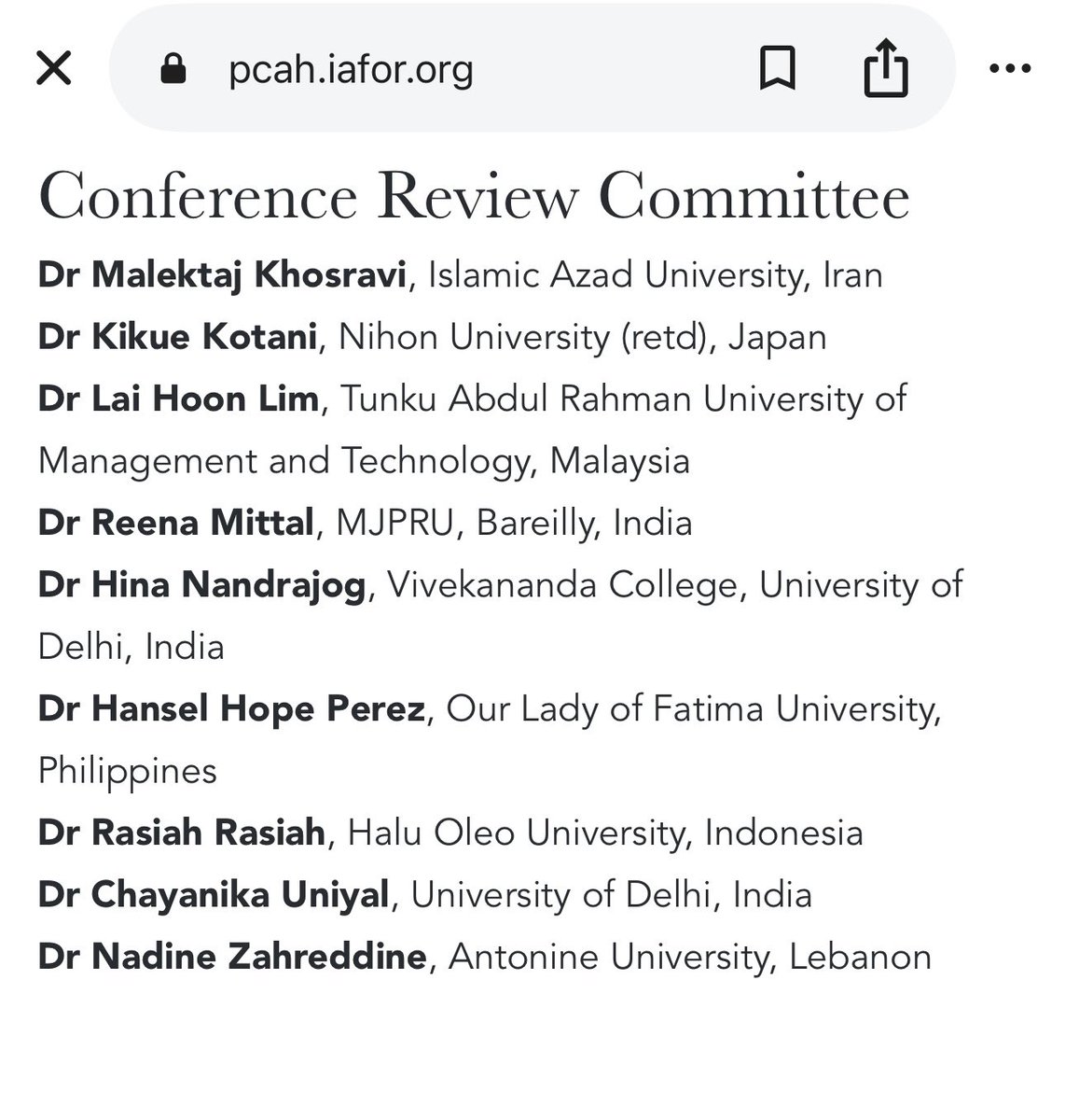 dr_chayanika's tweet image. Truly honored to be on the Review Committee for The Paris Conference on Arts &amp;amp; Humanities! Excited to engage with diverse perspectives and cutting-edge research from around the world.

#ParisConference2025 #ArtsAndHumanities #AcademicLife #Grateful #ReviewCom