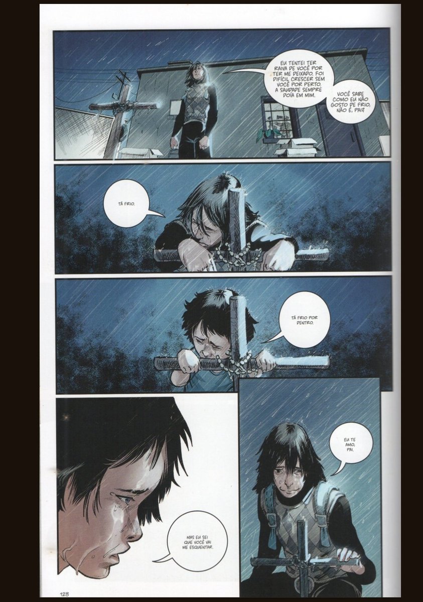 - Essas duas PEDRADAS na minha cara doeram MUITO. O Chris morendo e falando pro Thiago cuidar do César e essa cena do César no túmulo do pai adulto e da mãe quando criança me fez chorar 🥺🥺🥺🥺 que ódio eu amo Ordem paranormal
