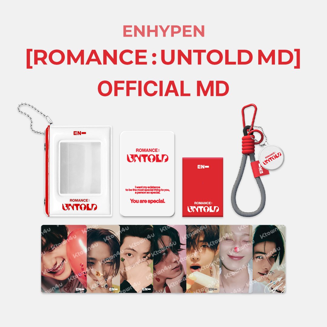 ENHYPEN 2nd Album [ROMANCE : UNTOLD] MD #Ktown4u Pre-order Sales