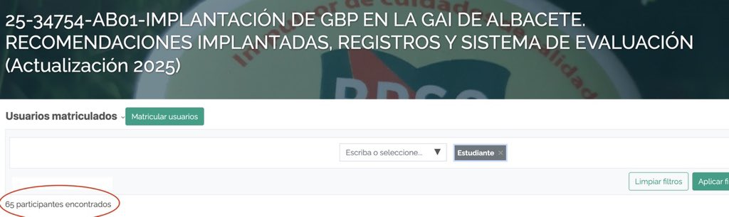 Ayer arrancó una nueva edición del curso “Implantación de GBP en la Gai de Albacete” . 65 profesionales motivados y llenos de ilusión en aplicar cuidados  en base a la evidencia. ¡¡Bienvenidos!!