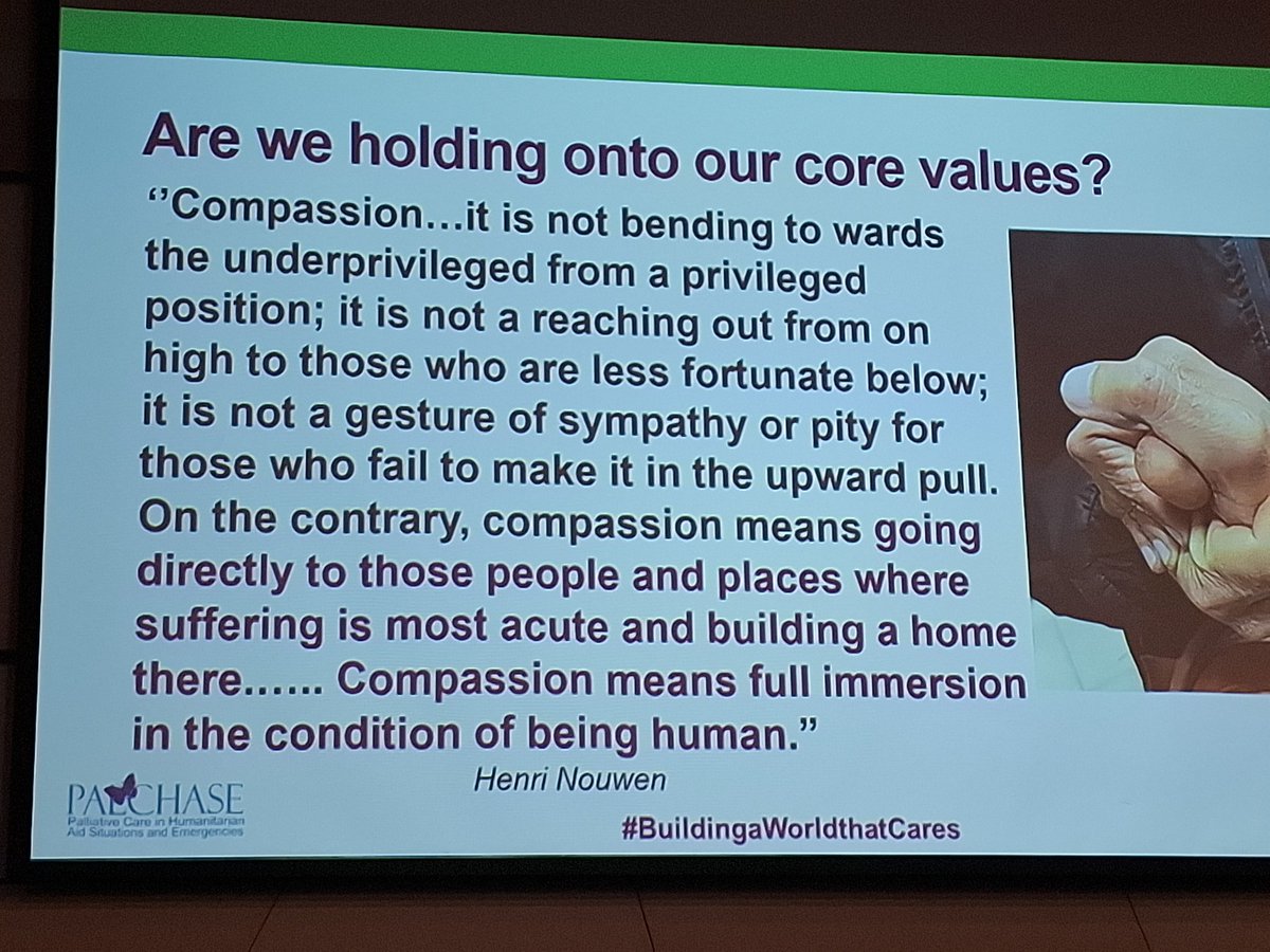 DrLuyirika's tweet photo. Dr @drmhoira at the #APHN #APHC Conference in Sarawak Malaysia. She emphasises the need for #palliativecare specialists to be facilitators and not a barrier to better services. In addition, the importance of spiritual care to address spiritual distress. @APCAssociation https://t.co/OrSYt1Fmfo