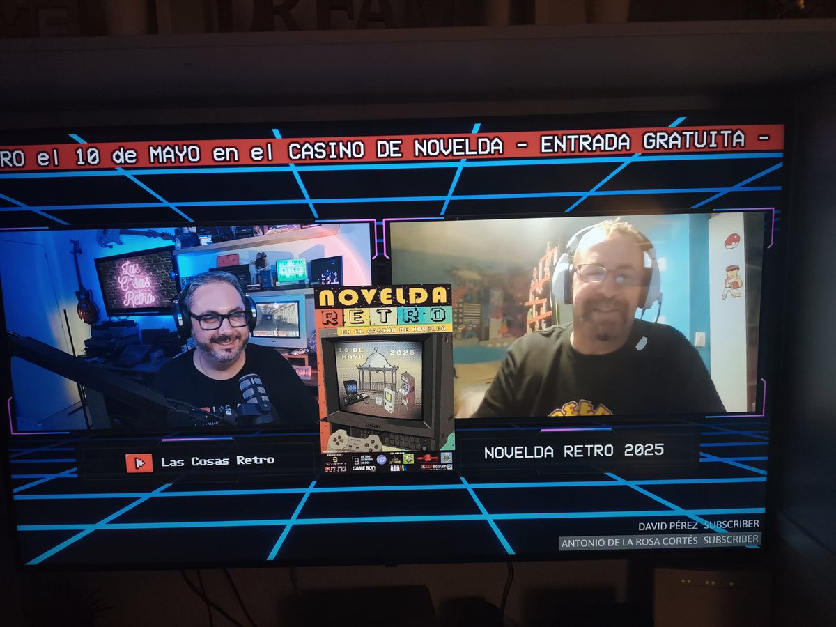 RMarcianitos's tweet photo. Aquí os dejamos este fantástico directo, hecho por LAS COSAS RETRO🙌https://t.co/RybDKrIveF https://t.co/M5yWvU41iy