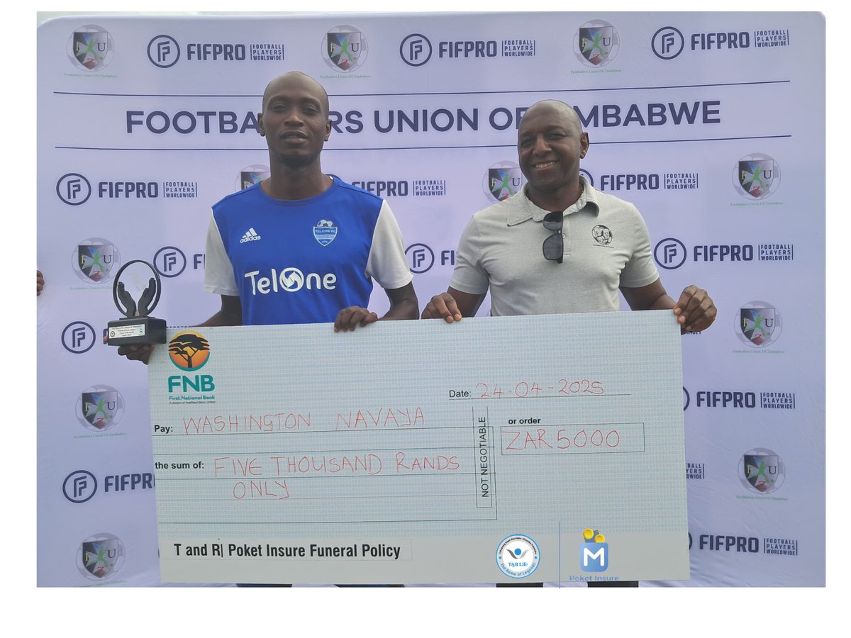 FUZ_ZIM's tweet photo. One thing about players — they’ll always show up and celebrate their own!
The TelOne squad is the perfect example of that energy!
Big ups and massive congratulations to Washington Navaya — keep making us proud, champ!
#TeamTelOne #SquadLove #PlayerEnergy #CongratsWashington https://t.co/Sku2CyfT9O