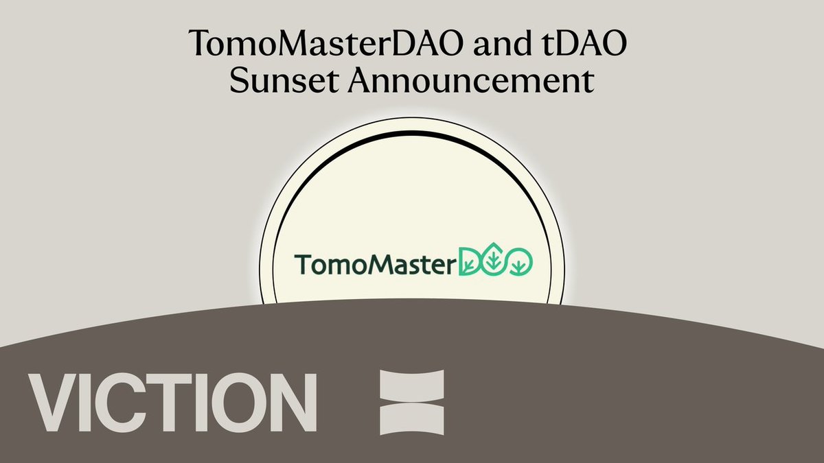 etimgrace9's tweet photo. Earlier, I shared a post about the #VIP3 vote concerning the TomoMasterDAO & tDAO Sunset.

The vote proposed retiring TomoMasterDAO and the $tDAO token due to its inactivity since the end of 2023, and instead, shifting focus toward a more streamlined governance model powered by $VIC.

Well you all voted, and the proposal has officially been approved ✅

Now, the big question:

 What happens to tDAO holders?

As a tDAO holder, you’ll be able to convert your tokens to $VIC at the following rate:

 1 tDAO = 0.0125 VIC

This conversion is a way to thank you for your early support and contribution to the TomoMasterDAO ecosystem.

To convert your $tDAO into $VIC, kindly fill out this form:

🔗https://t.co/if2kwmZk09

Important Notes:

When filling the form, make sure to use the wallet address you'll send your tDAO from this same address will receive your $VIC.

Submission Deadline: 8AM UTC, 12th June 2025

Dispute Resolution Period: 8AM UTC, 12th June 2025 – 8AM UTC, 12th July 2025

If you have questions or need help, join the official Viction Discord. Head over to the #support channel and a team member will be there to assist you.

Join the community here: https://t.co/oy5Ypgtwqq

#Viction #DAO @BuildOnViction