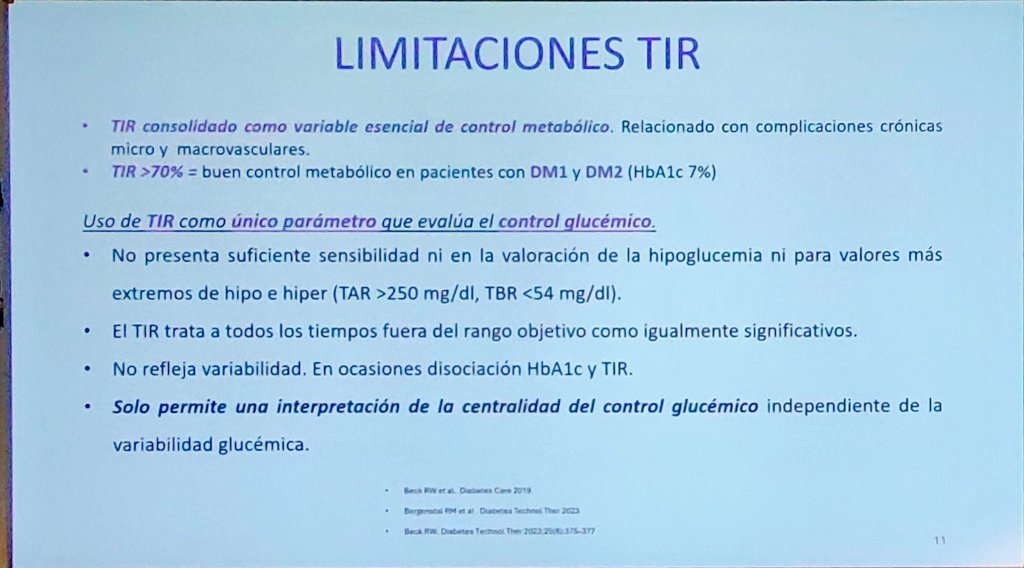 María José (@drapicon) on Twitter photo Ea! Pues ahora el #TIR ya tampoco nos parece suficiente cuando hace nada destronaba a la A1c. <a href="/pilarbahilloc/">Pilar Bahillo</a>
#SEDiab2025 Ea! Pues ahora el #TIR ya tampoco nos parece suficiente cuando hace nada destronaba a la A1c. <a href="/pilarbahilloc/">Pilar Bahillo</a>
#SEDiab2025