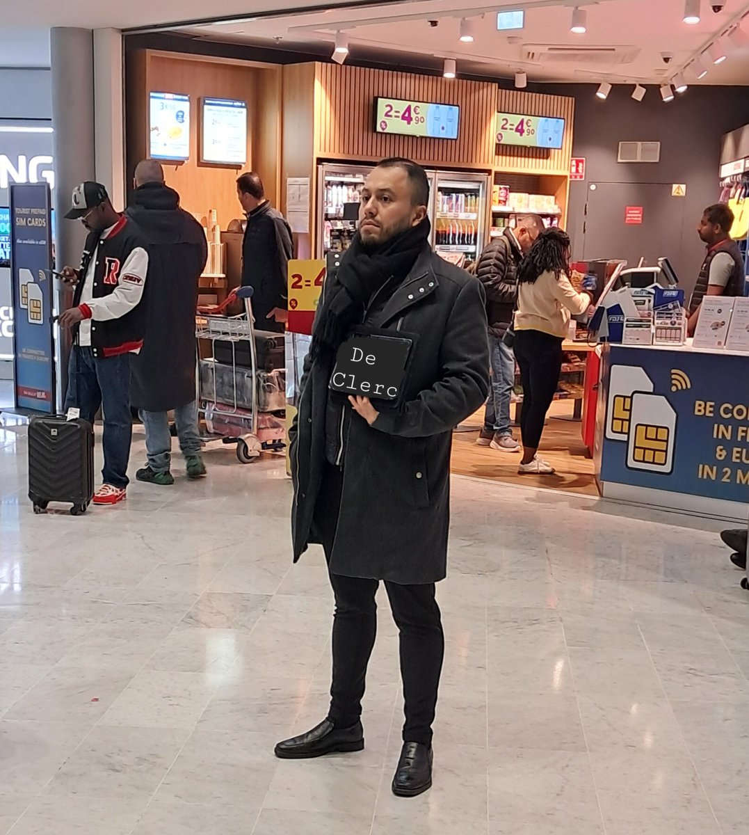 Arrivée à Roissy Charles de Gaulle.
25.4.2025