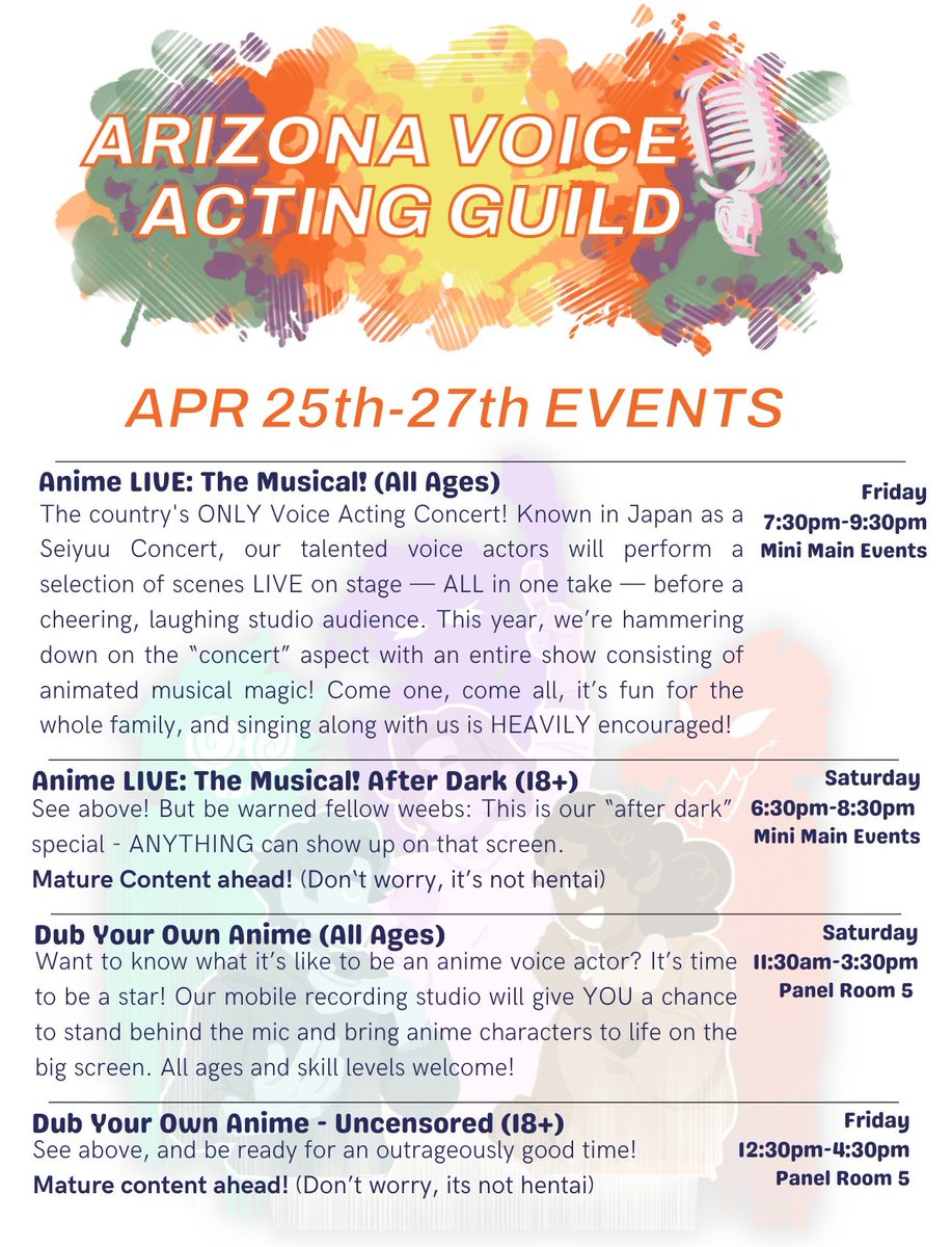 Arizona Voice Acting Guild tweet media