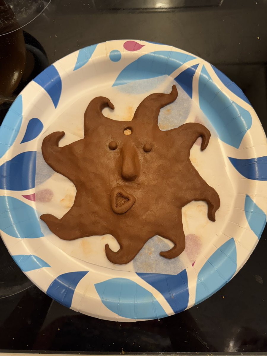buttofbread's tweet photo. went to crafty high tea on 4/20 and made my first ceramic piece ever…. haven’t seen my son in 4 days, waiting for my friend to bring him back from their studio hopefully in 1 piece…. i simply love him…. https://t.co/5FZMOMWj4s