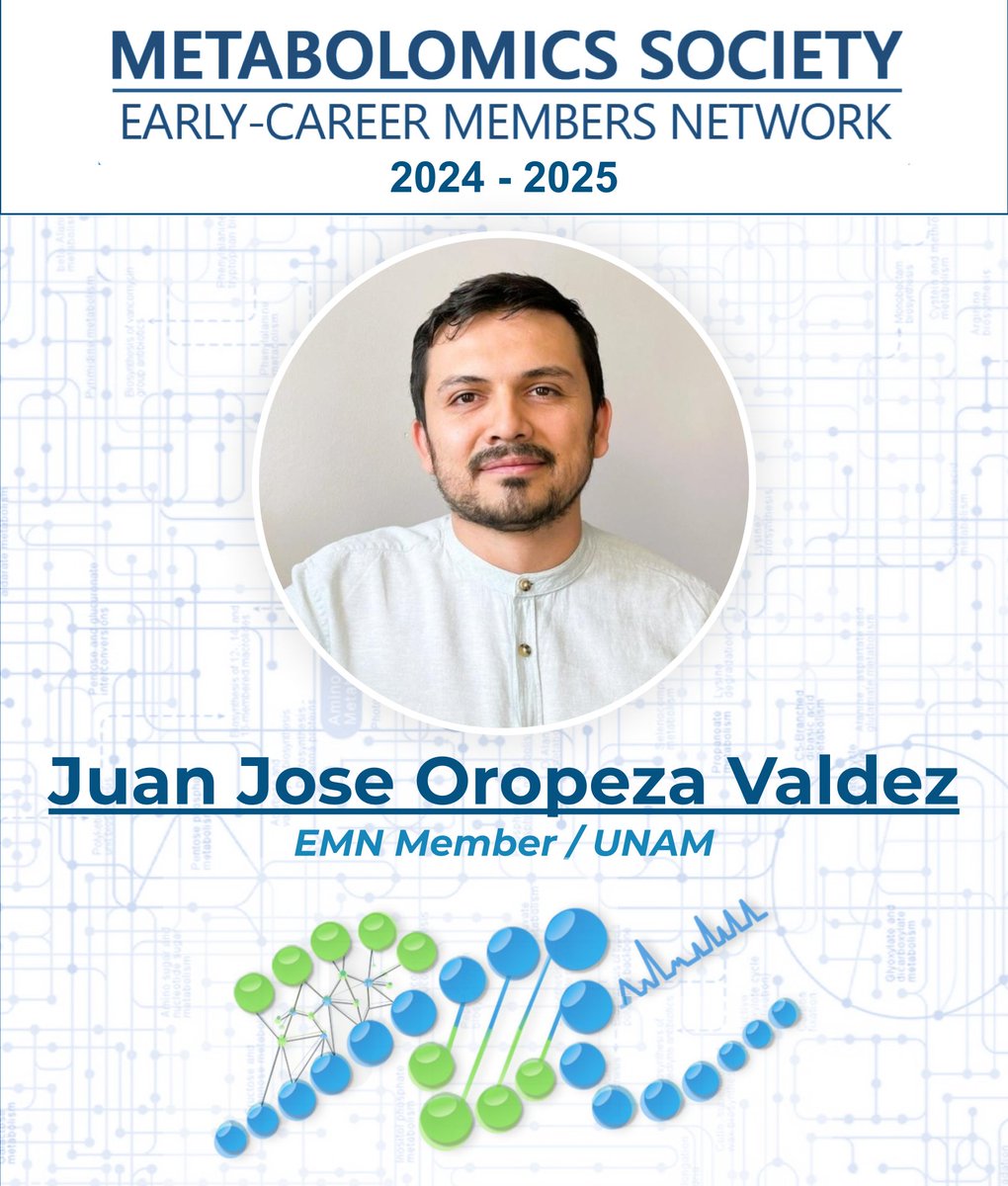 EMN Metabolomics Society (@emn_metsoc) on Twitter photo Highlighting new <a href="/EMN_MetSoc/">EMN Metabolomics Society</a> member, <a href="/JuanJoOroVal/">Juan José Oropeza Valdez</a>, Post-doc <a href="/UNAM_MX/">UNAM</a> using #AI to explore microbiota–metabolome interactions for personalized medicine. His work spans diabetic nephropathy, COVID-19, + post-COVID profiling using targeted + untargeted #metabolomics. #EMN_MetSoc Highlighting new <a href="/EMN_MetSoc/">EMN Metabolomics Society</a> member, <a href="/JuanJoOroVal/">Juan José Oropeza Valdez</a>, Post-doc <a href="/UNAM_MX/">UNAM</a> using #AI to explore microbiota–metabolome interactions for personalized medicine. His work spans diabetic nephropathy, COVID-19, + post-COVID profiling using targeted + untargeted #metabolomics. #EMN_MetSoc