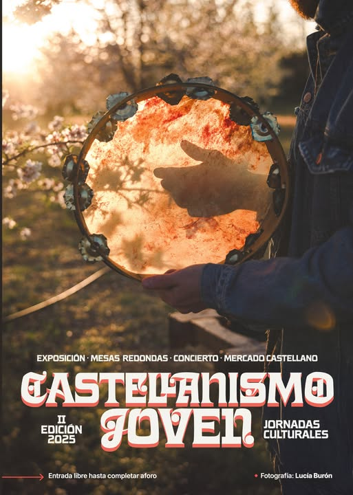 🎉 Vuelve “Castellanismo Joven” a #ArandadeDuero
Jornadas culturales para mirar el mundo rural con ojos nuevos. 👀🌾
🗣️ Mesas redondas📚 Presentación de libro, expos de foto, mercado castellano y concierto final.

arandahoy.com/0424/%e2%80%9c…