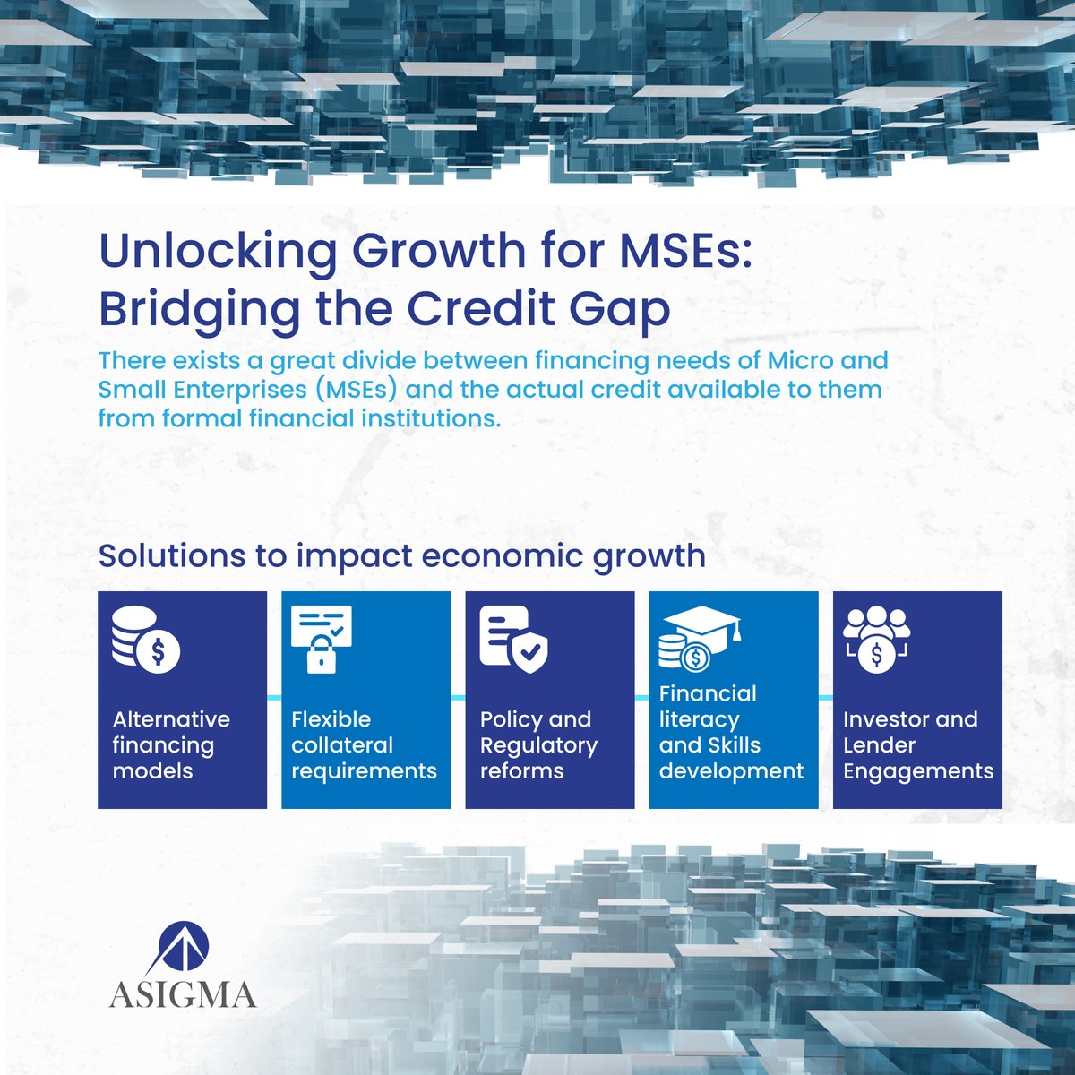 Despite the vast untapped potential of Medium and Small Enterprises (MSEs) in Uganda, limited investor awareness leaves many underfunded.

How can the existing credit gap for MSEs be bridged?

Explore strategies and solutions here: asigmagroup.com/insights/micro…
