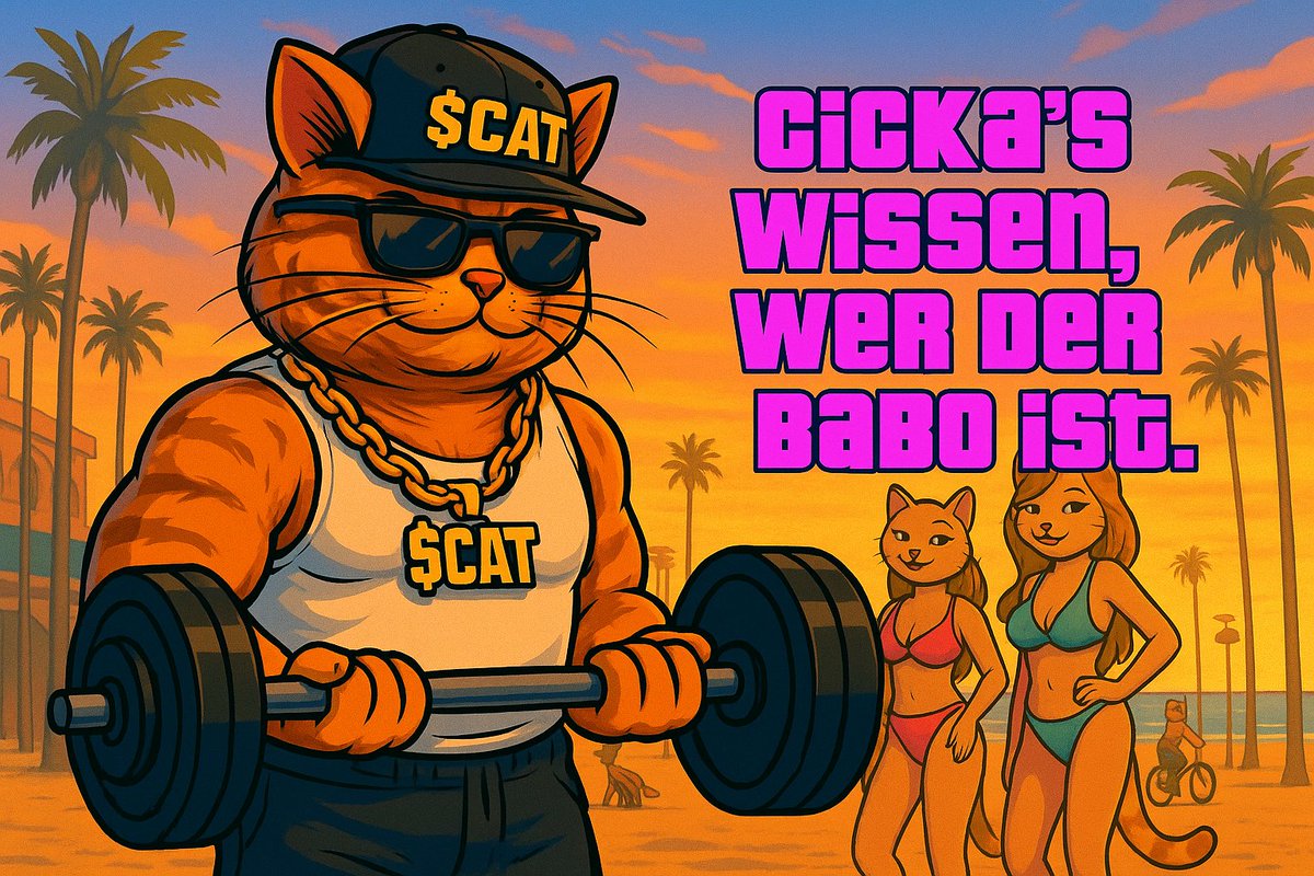 spacat0nsol's tweet photo. $SCAT pumpt nicht nur Hanteln – sondern bald schon auch den Chart!
Solana based, Meme powered, Community driven.

1 SOL = 1.000.000 $SCAT
Jetzt einsteigen, bevor’s alle tun.

#SCAT #CryptoGermany #MemeCoin #NoRugNoF #SCATarmy #BabosOnly https://t.co/0Oj0h1h5iQ