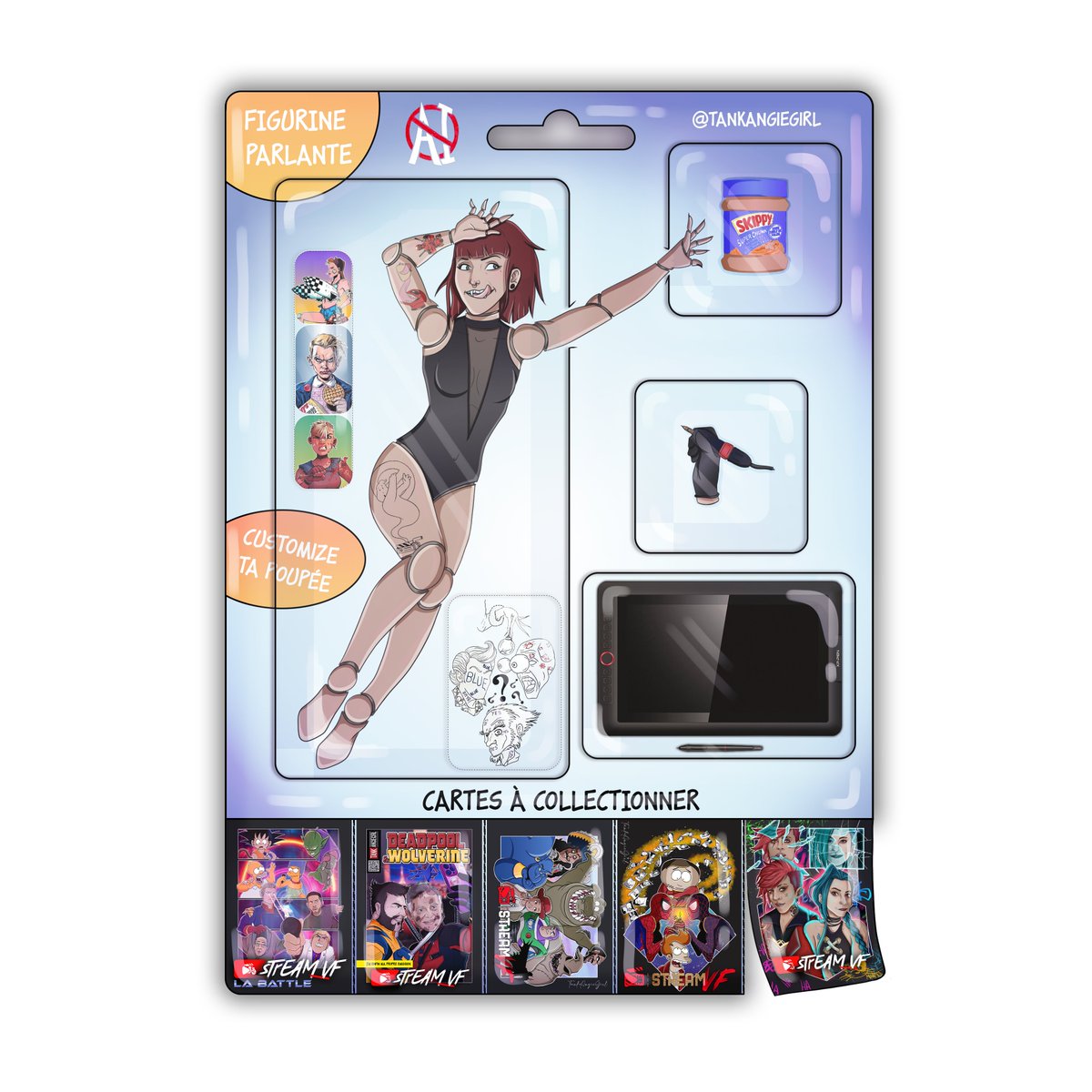 TankAngieGirl's tweet image. Mon Starter Pack ☝️🥰🙏

L'IA ne nous remplacera pas 💪

#starterpack #againstAI #artist #art #illustratrice
#illustration #draw #drawing #streamvf #doublage #tattoo #tattooartist 

#touchepasamatablette #touchepasamapassion #touchepasamontravail #touchepasamavf