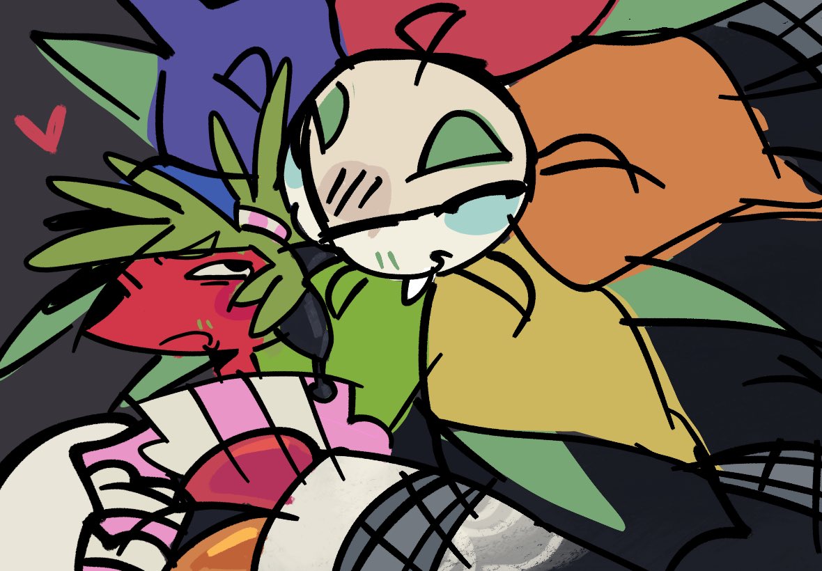 yaoi i drew for my husband #dandysworld  #flowerberry