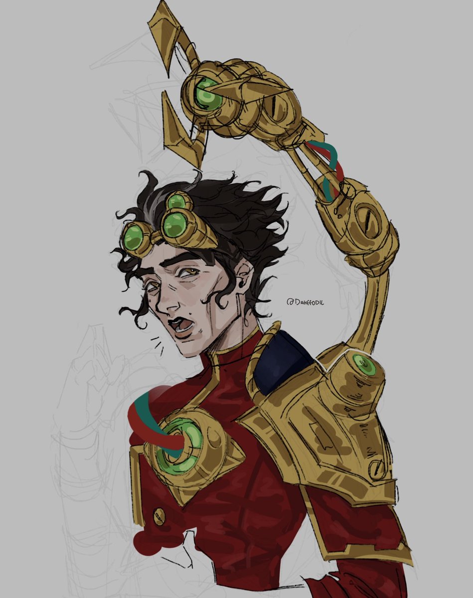 dahffodil's tweet photo. reminding the viktor nation that i draw.. its just a rare occurrence.. https://t.co/BzPoRj0tlZ