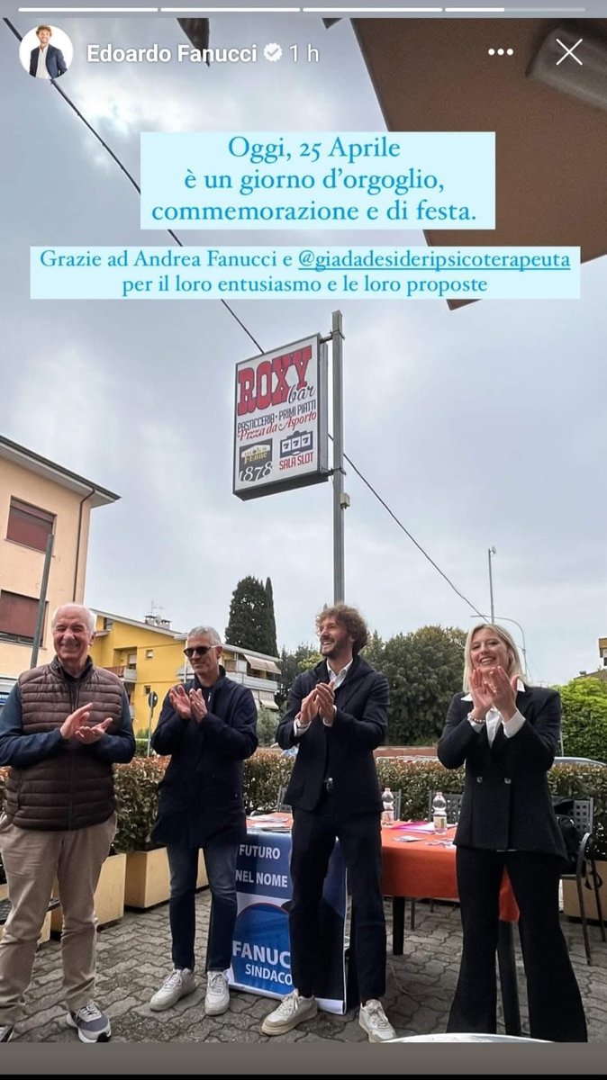 Il 25 aprile. 
Un giorno d’orgoglio, commemorazione e festa.