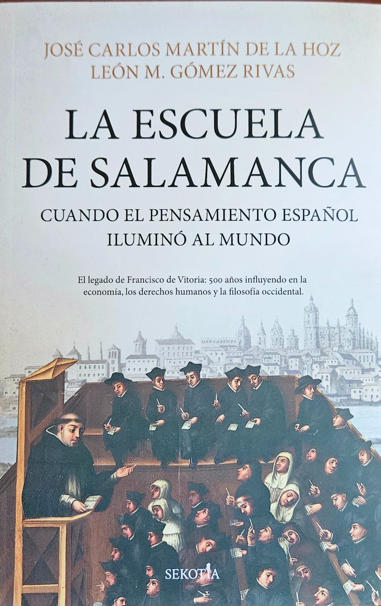 RafaelDomingoO1's tweet photo. Siempre es un placer leer cosas de la Escuela de Salamanca, máxime cuando estamos a punto de celebrar el quinto centenario de su fundación. https://t.co/aIO7wSZhek