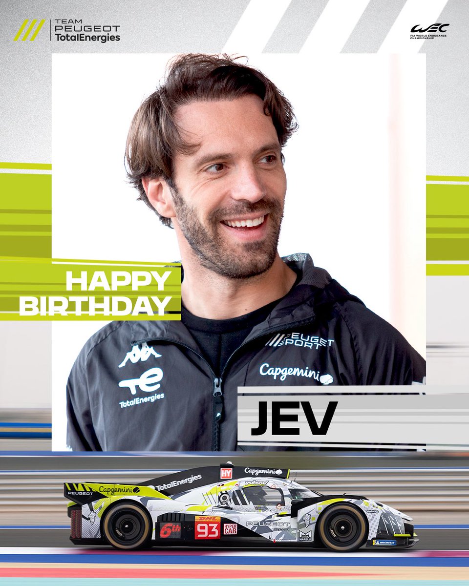 peugeotsport's tweet image. 🎂 Happy Birthday JEV!! Give @JeanEricVergne some love in the replies for his special day! 🥰