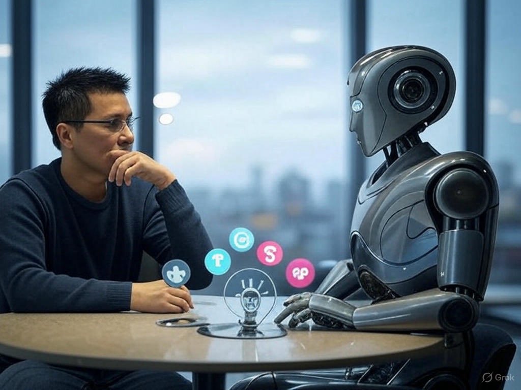 The_Weed_Shop's tweet image. AI may surpass human brain in tasks like problem solving.
OpenAI's o3 scores 87.5% on ARC-AGI, beating human 80%. GPT-o1 hits 83% on IMO exam. GPT-4.5 passes Turing Test in 73% of chats. Yet, AI lacks creativity, emotions.
Meanwhile, xAI's Grok 3, a reasoning model with…
