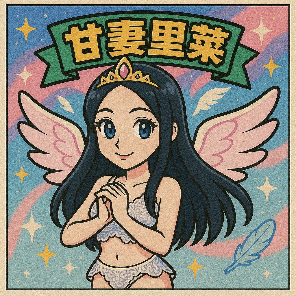 見て見て〜！
流行りのビックリマンシール風の画像作成してみたら、可愛く作ってくれてお気に入り☺️🩷🩵