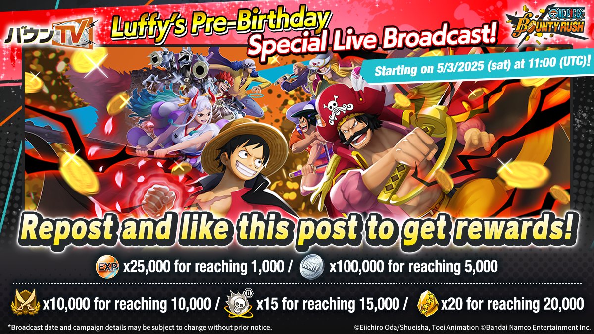 ONE PIECE Bounty Rush tweet media