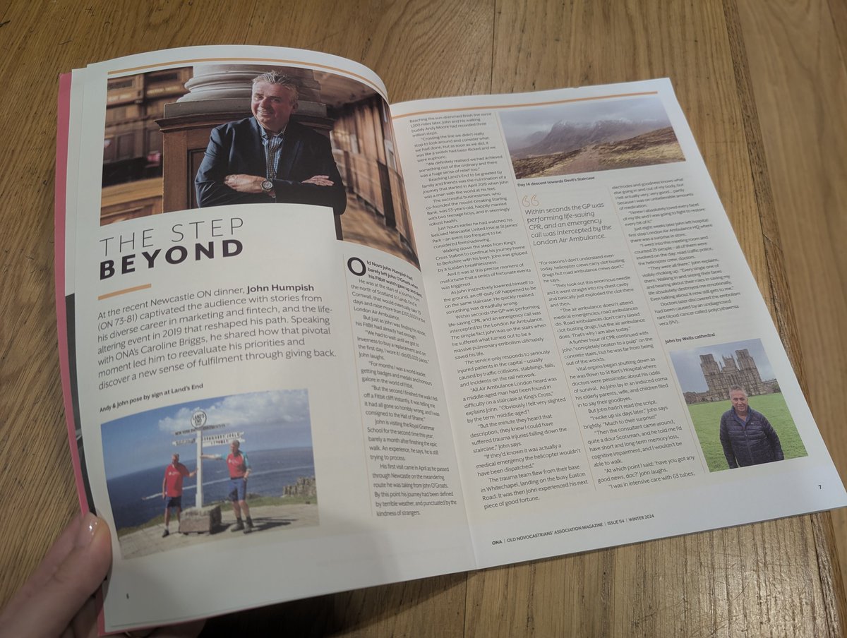 “If you can do more in life to give back, then you probably should—you’ll enjoy it more than you can imagine.”

John Humpish (ON 73–81) shares how a life-changing event led him to a new path of giving back in our latest ONA Magazine. 

🔗rgs.newcastle.sch.uk/current-famili…

#RGSGives