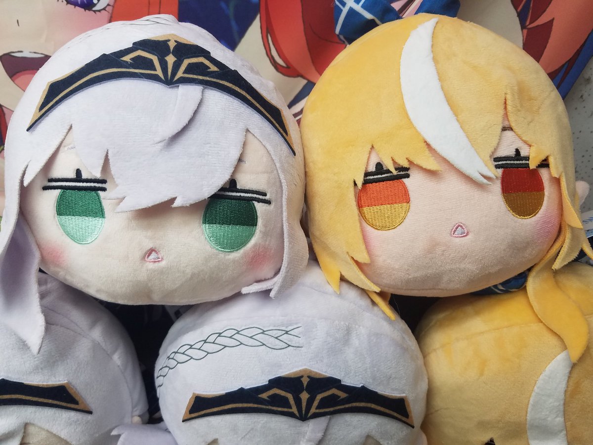 ホロライブプロダクション 寝そべりぬいぐるみ 白銀ノエル 不知火