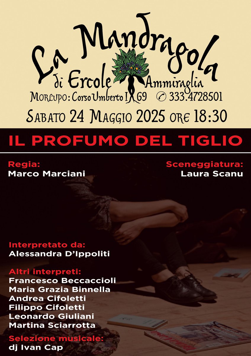 metateatro's tweet photo. 🗓️Stagione Teatrale 🎟assisti ai
prossimi🎵Concerti 🎭Spettacoli
🌱 LaMandragola di Ercole Ammiraglia 
🌆 Morlupo: Corso Umberto I, 69
🌍 https://t.co/ral0i18bcn
📲 https://t.co/yUefBHZeiN https://t.co/j2pJqg1qmY