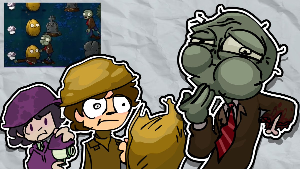 PVZ Stuff (poor guy didn't stand a chance)

(screenshot by astr0va on YT) (youtube.com/watch?v=89cKxb…)