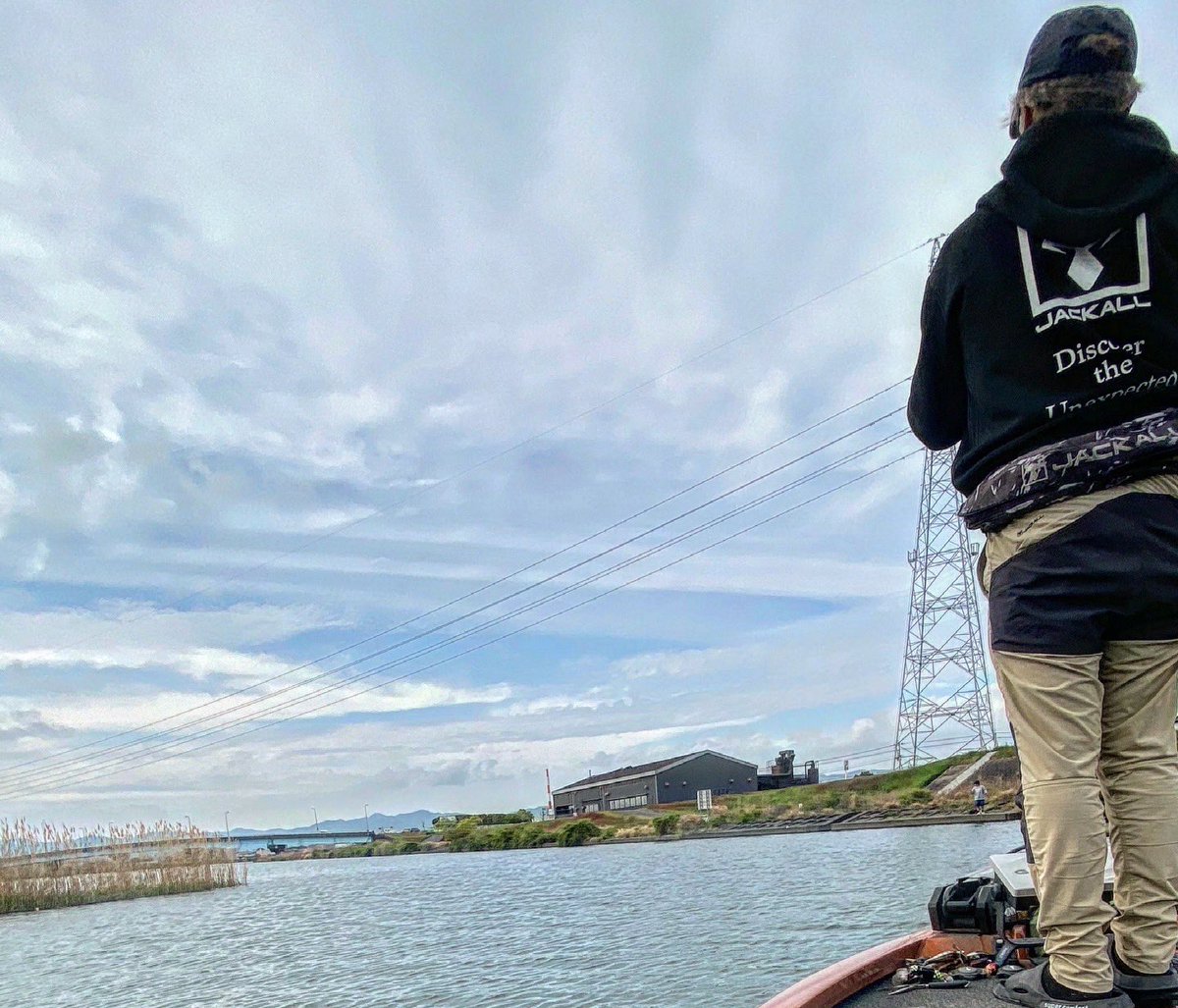 ybassf's tweet photo. 2025.4月 徳島県 旧吉野川／今切川

たかさんこと
赤松プロ(@takasan1216 )の船に同船!!

ミッドスポーンど真ん中!!
飛距離も出せでふわふわ。

フリックシェイク500 4.8ノーシンカー🤭

5月発売の新色スポーンギル

フリック牧場
ありがとうございました😊

#たかさんガイド
#フリック牧場
#PR https://t.co/jXsrMjq7fu