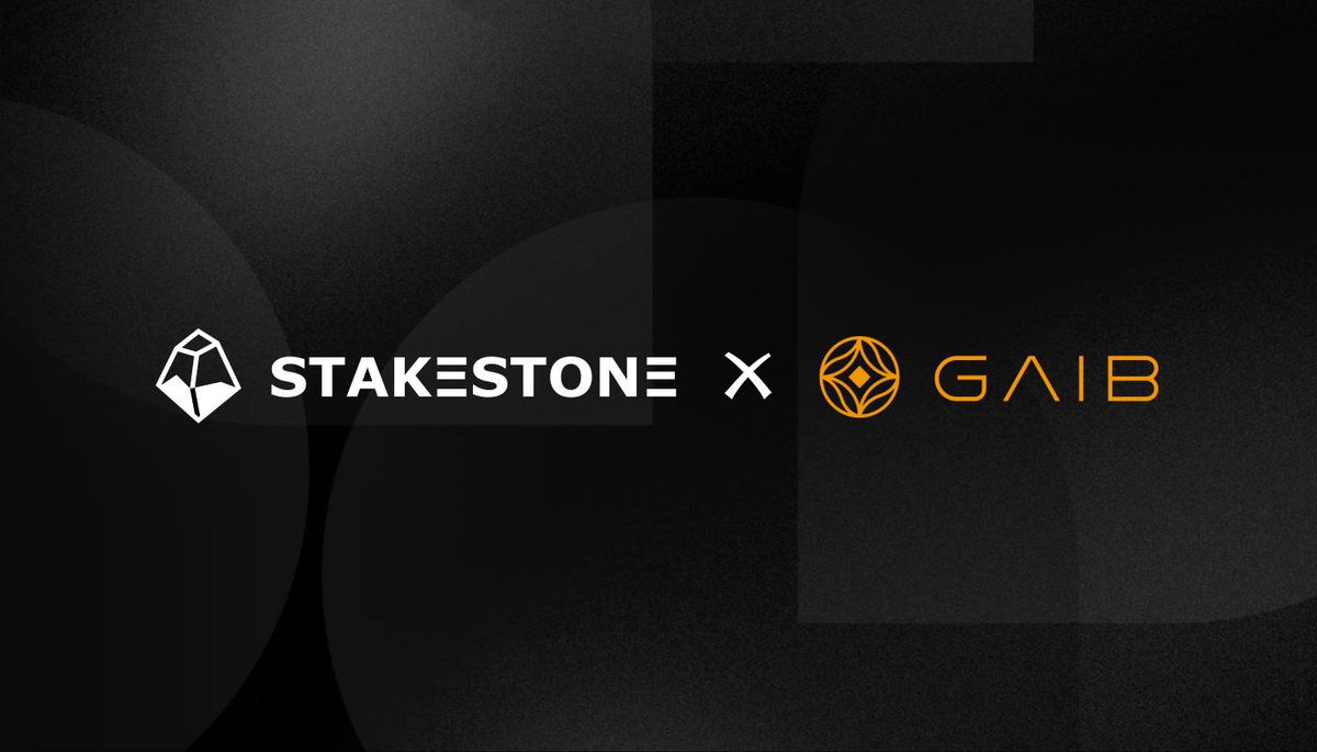 Stake_Stone's tweet photo. We’re teaming up with @gaib_ai to unlock the next frontier of DeFi + AI.

At StakeStone, we’re building the foundation for omnichain liquidity - liquid ETH, BTC, and beyond.

GAIB introduces AID (AI Dollar), the first AI synthetic dollar, offering blockchain investors yields backed by real-world AI demand without sacrificing liquidity.

Together? A new breed of AI-powered liquidity is coming.

Read more⬇️