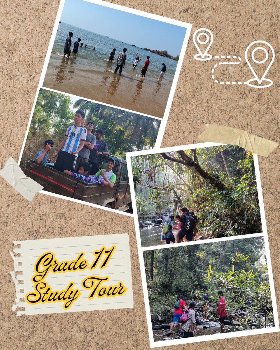 PeepalGrove's tweet photo. Grade 11 Study Tour | Honnavar Diaries
From forest trails to coastal treks, our students lived the lessons—farming, cooking, connecting with communities &amp; nature. A journey beyond books.

#ExperientialLearning #TPGS #ForestToSea https://t.co/wKKAfNtlut