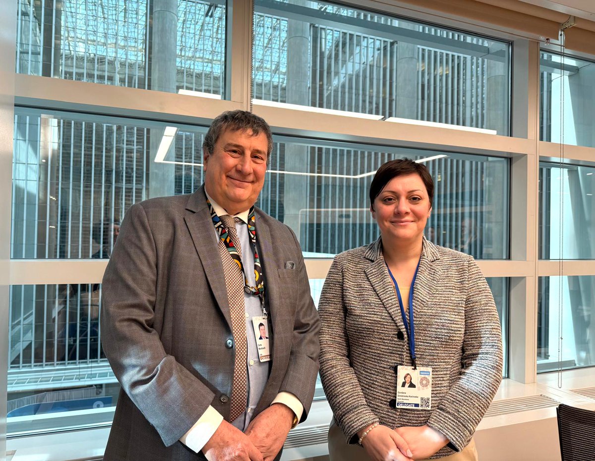 🇲🇰While in Washington, Governor Monticelli met with the Minister of Finance of North Macedonia Gordana Dimitrieska-Kocoska. They discussed concrete steps to accelerate project delivery and launch new investments, especially in #education.