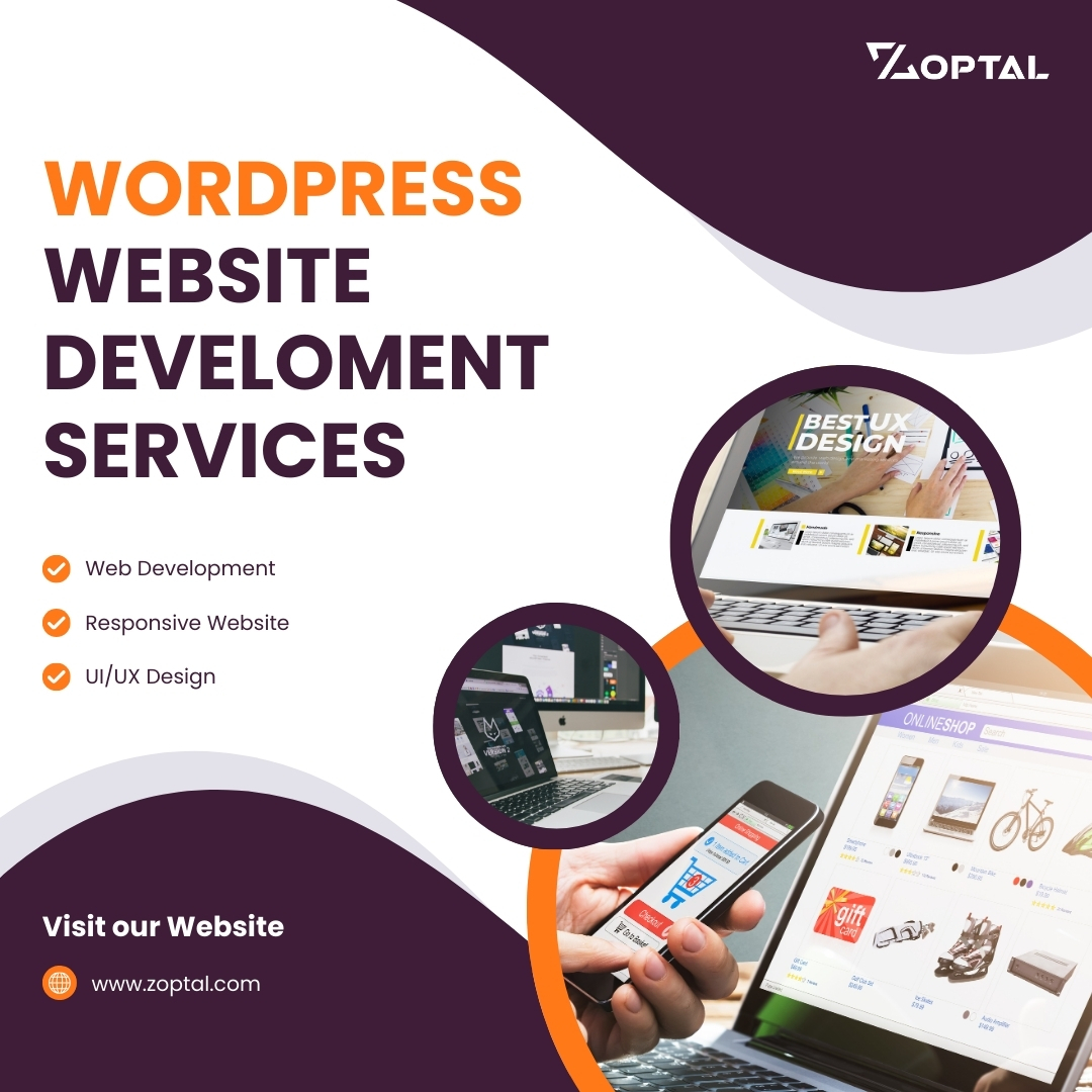 🚀 Level up your online presence with a custom WordPress website with the expert team of #Zoptal!💻✨

🔹 Responsive Design
🔹 SEO-Optimized
🔹 Easy to Manage
🔹 Fast &amp; Secure

📲 DM us today or visit zoptal.com to get started!