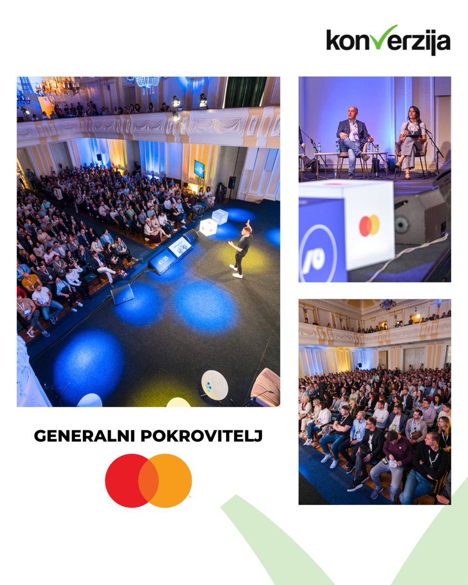 Mastercard - jer iskustvo vrijedi više kada je povezano. 🔗

Da bi #Konverzija bila iskustvo za pamćenje, potrebni su oni koji pomjeraju granice.

Mastercard je i ove godine naš generalni pokrovitelj, i zajedno donosimo sadržaj, energiju i mogućnosti koje čine razliku.