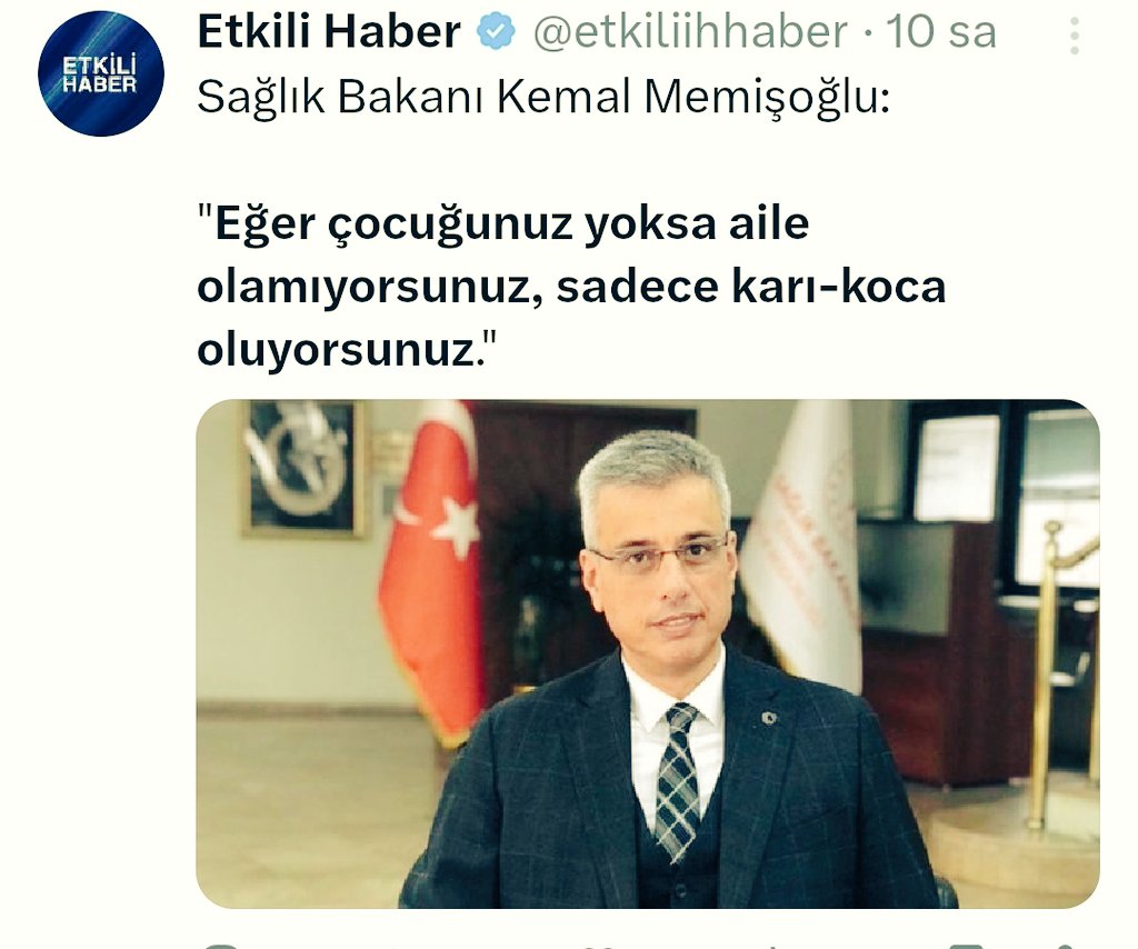 çok incitici, çok gereksiz, çok talihsiz laflar bunlar. çocuksuz çok iyi aileler var, çocuk sahibi çok kötü aileler var. çok istedikleri halde çocuk yapamayan çiftler var, onların canını ne kadar acıtmıştır kim bilir. koskoca bakansın sen, bu nasıl bir patavatsızlık?