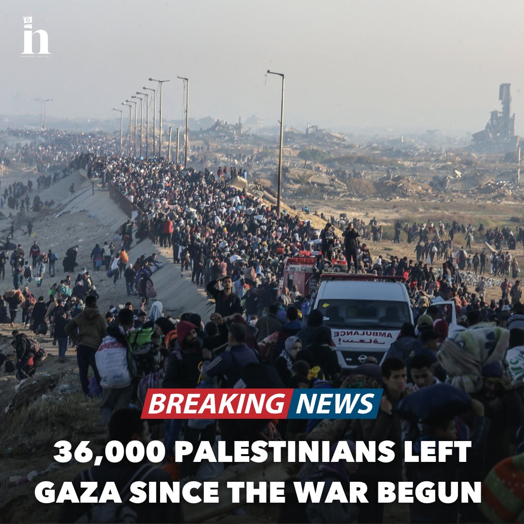 BREAKING: Around 36,000 Gazans have fled Hamas rule since the war began — escaping terror, chaos, and hopelessness.

Hamas is trying to trap them inside. Israel, meanwhile, has helped thousands cross safely. The truth? Gazans aren’t running from Israel — they’re running from