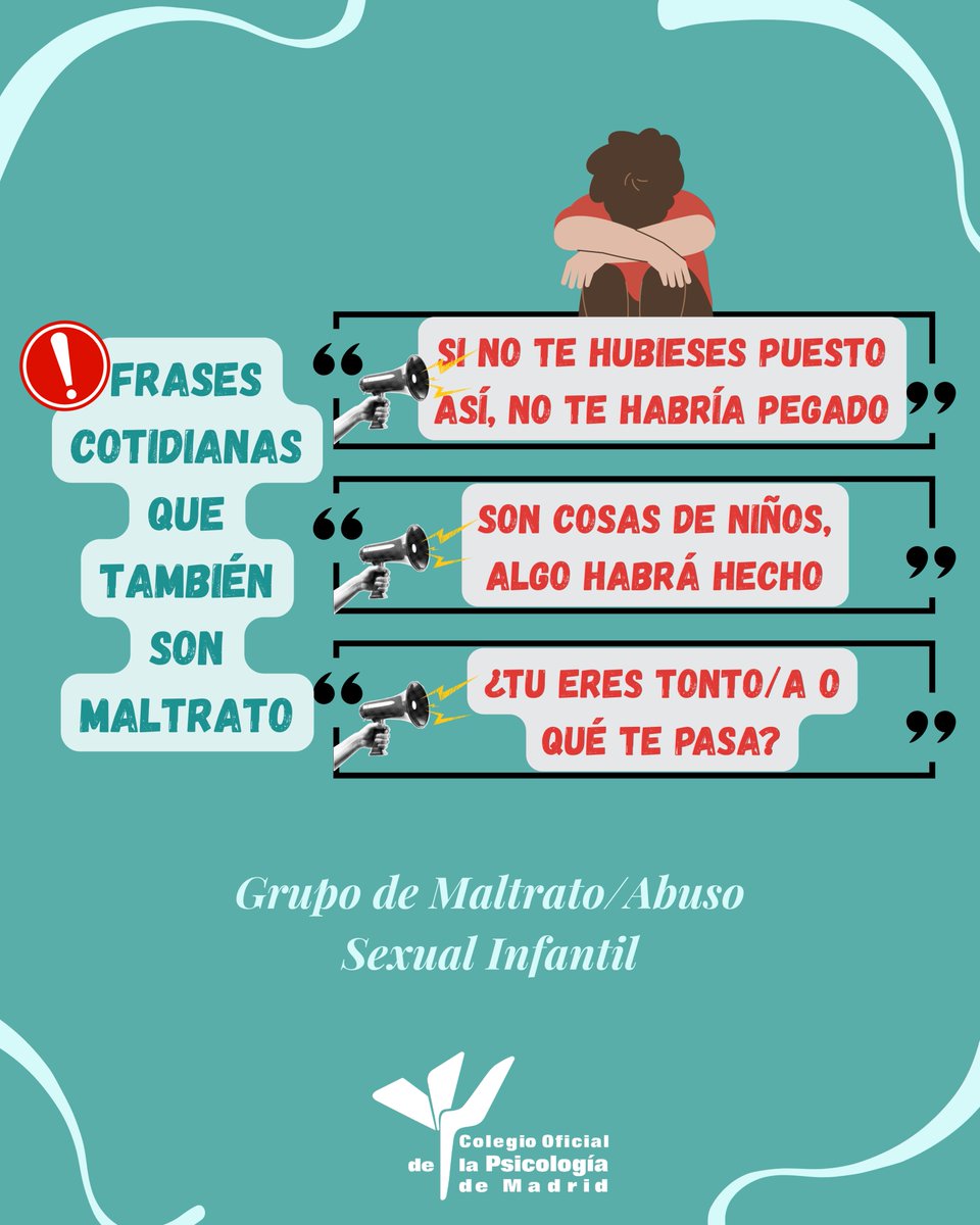 Colegio Oficial de la Psicología de Madrid tweet media