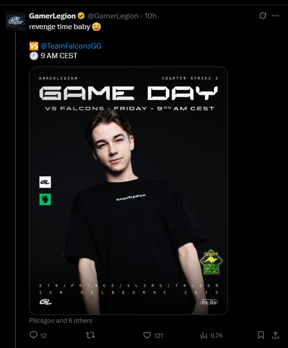 Falcons Esports tweet media