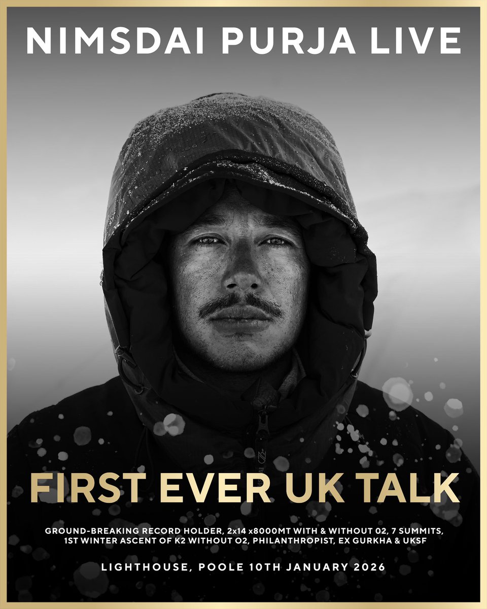 Meet me at my first live UK event! 

Guys, I am super excited to say that on January 10th, 2026, I will be holding my first live UK event: Nothing is Impossible Live at The Lighthouse in Poole, UK.

This will be a night to remember, from my story and adventures to my latest