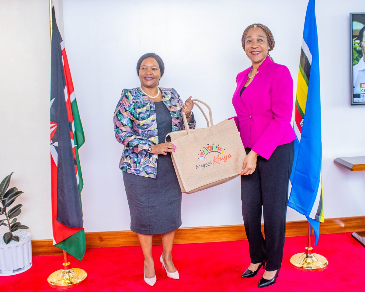 rebecca_miano's tweet photo. Recently  hosted Excellency Ines Fors Fernandez, the Cuban Ambassador to Kenya  where we deliberated on ways to strengthen relations between the two countries and increase tourist arrivals between two countries.
To enhance collaboration, the @Min_TourismKE  will leverage on Cuba's strength as a popular beach, nature and culture destination in the carribeean and as  the capital of world renowned salsa dance. 
We are keen  on promoting wellness and medical tourism.
@magicalkenya 
@EmbaCubaKenia