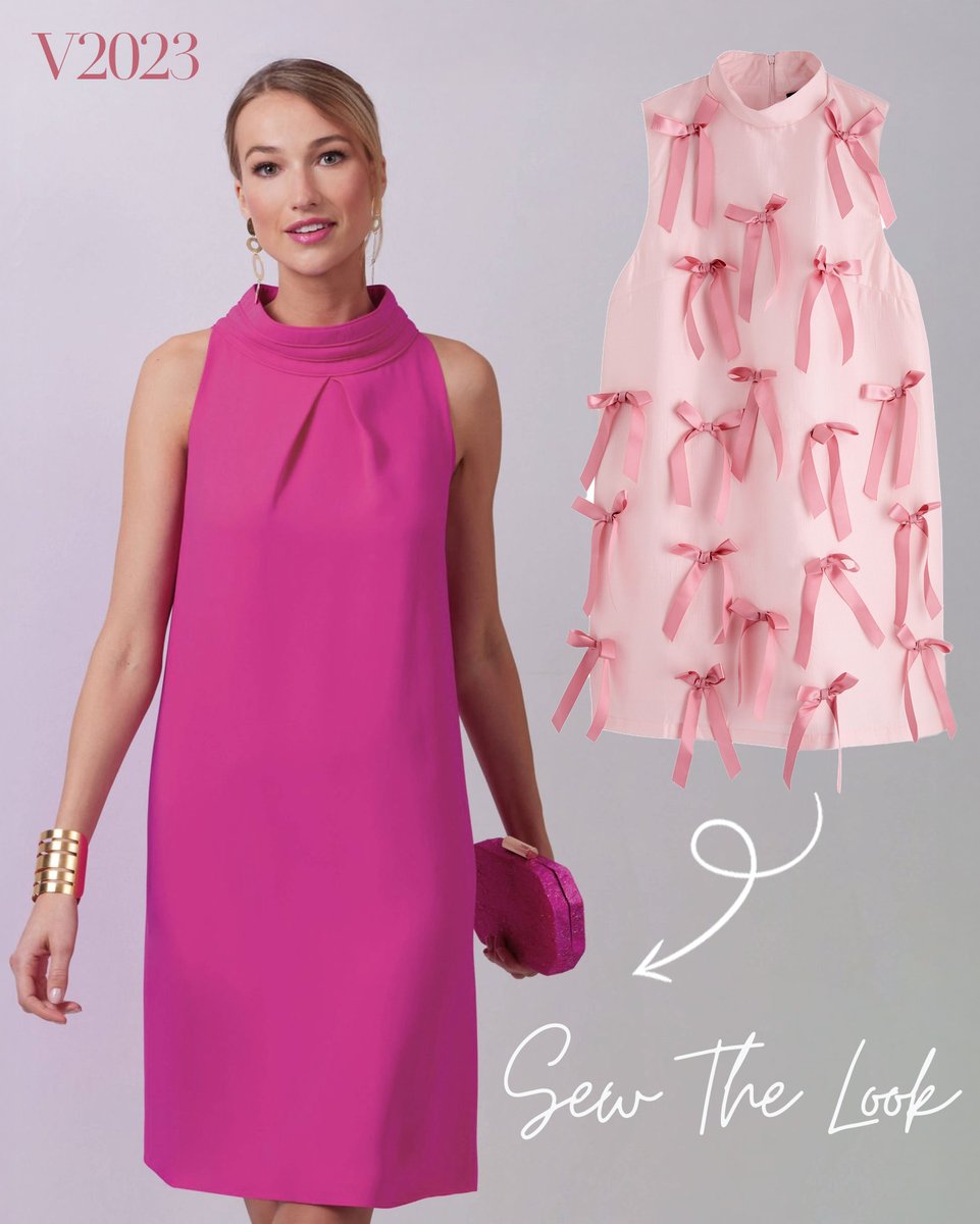 SimpMcCalls's tweet photo. Sew the Look 🎀 We LOVE the SISTER JANE Clara bow-embellished taffeta mini dress! 

Use our taffeta sewing guide and make a similar shift dress like #V2023 and add your own bow details https://t.co/VDBgk94Kay

#VogueSewingPatterns #VoguePDFPatterns #PDFPatterns #PDFSewingPatterns https://t.co/vFC8wjlzMh